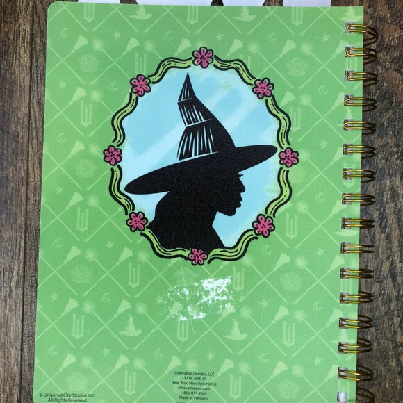 Wicked Movie Wicked Movie Innovative Designs Elphaba Tabbed Journal Green - Picture 3 of 3